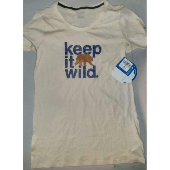 NWT Columbia Keep It Wild Lightweight Tee - Picture 1 of 4